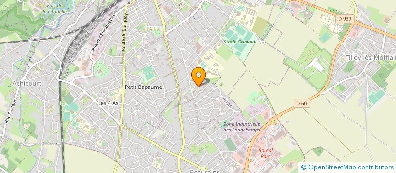 localisation de l'entreprise SCI CLLA à ARRAS