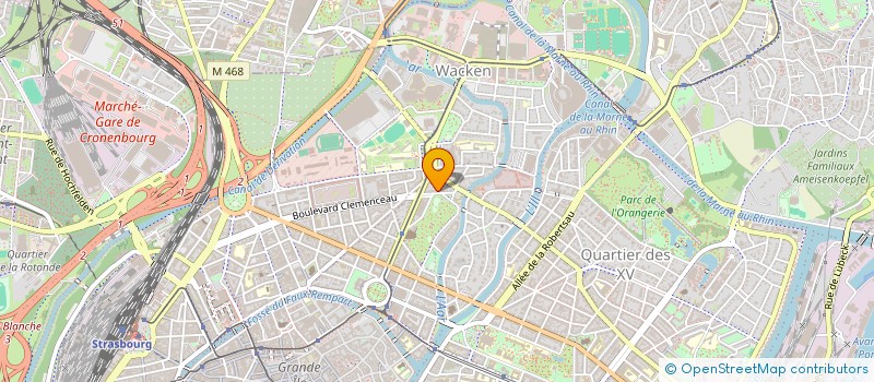 localisation de l'entreprise SCI CLM  BRUMATH