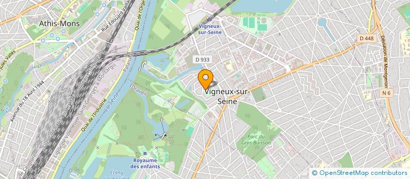 localisation de l'entreprise SCI CLMC à VIGNEUX-SUR-SEINE