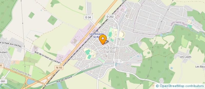 localisation de l'entreprise SCI CLN  LES ESSARTS-LE-ROI