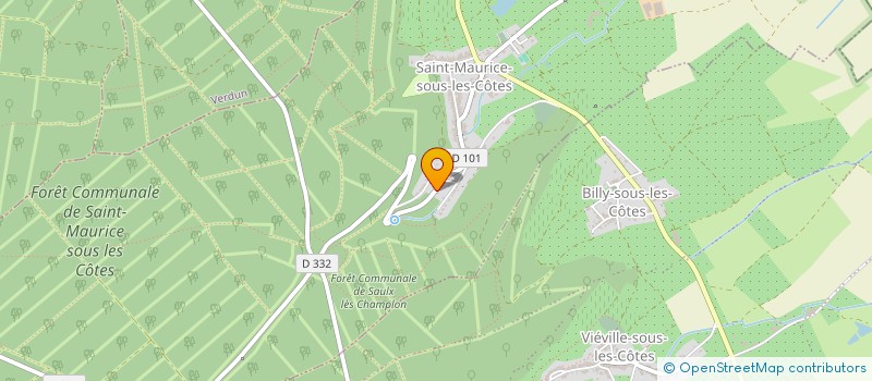 localisation de l'entreprise SCI CLO à SAINT-MAURICE-SOUS-LES-COTES