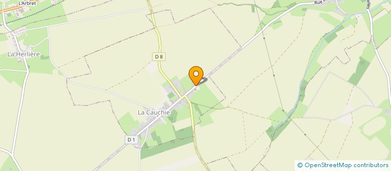 localisation de l'entreprise SCI CLOA  LA CAUCHIE