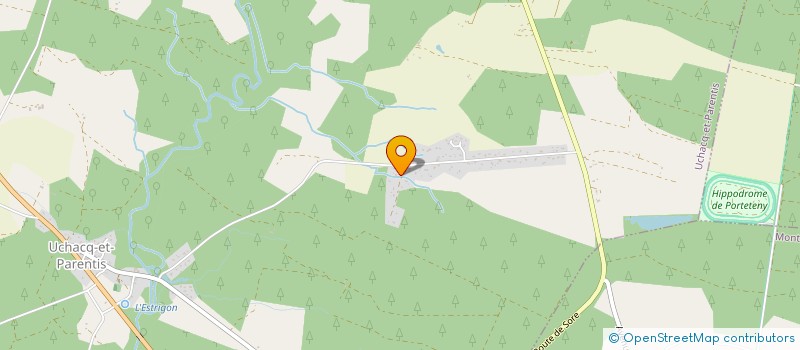 localisation de l'entreprise SCI CLOBERRY  UCHACQ-ET-PARENTIS