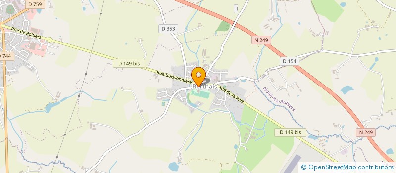 localisation de l'entreprise SCI CLOCHARD  MAULEON