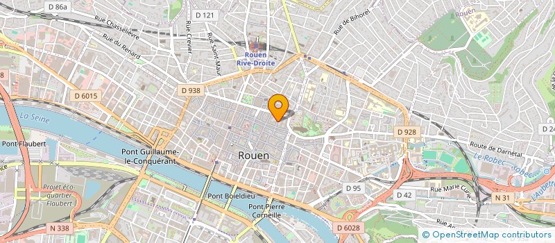 localisation de l'entreprise SCI CLOCHETTE à ROUEN