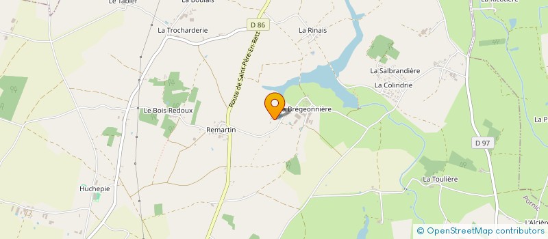 localisation de l'entreprise SCI CLODALOLA  PORNIC