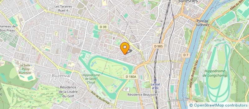 localisation de l'entreprise SCI CLOE à SURESNES