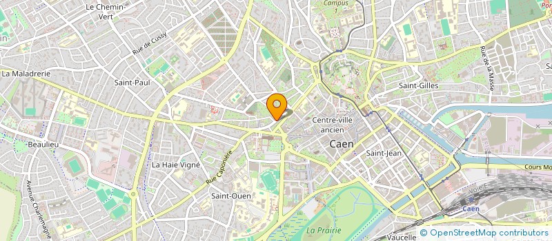 localisation de l'entreprise SCI CLOEPAT  CAEN