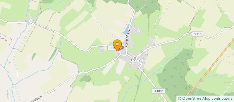 localisation de l'entreprise SCI CLOGE  ARCONCEY