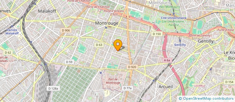 localisation de l'entreprise SCI CLOGER  PARIS