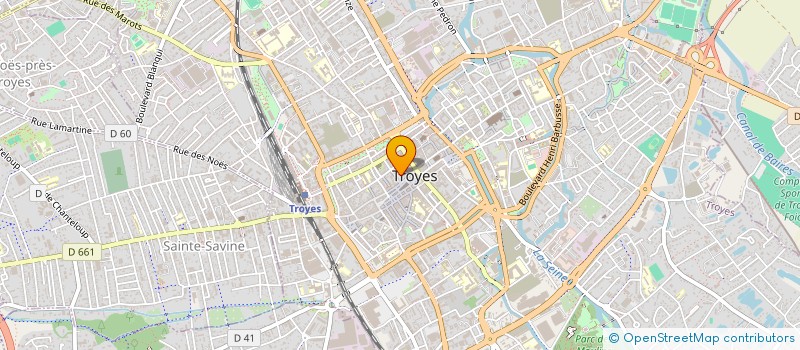 localisation de l'entreprise SCI CLOGIL à TROYES