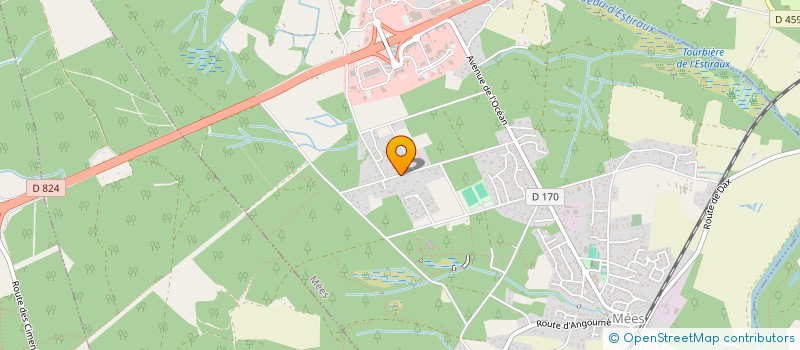 localisation de l'entreprise SCI CLOGUS  MEES