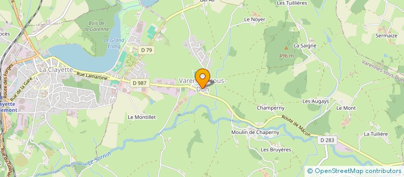 localisation de l'entreprise SCI CLOLAU  TANCON