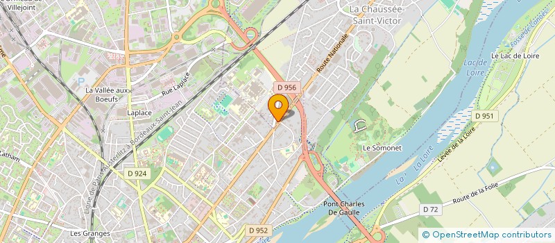 localisation de l'entreprise SCI CLOLUDIMARGOT  LA CHAUSSEE-SAINT-VICTOR