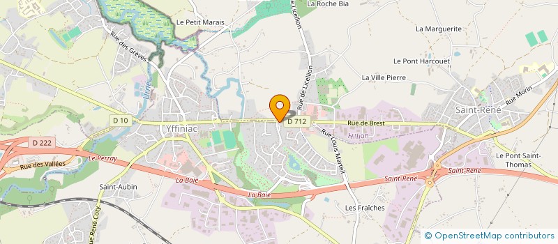 localisation de l'entreprise SCI CLOMA  YFFINIAC