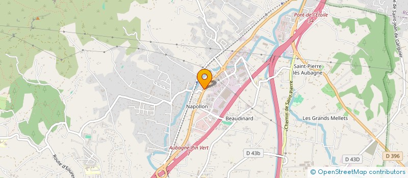 localisation de l'entreprise SCI CLOMARI à AUBAGNE