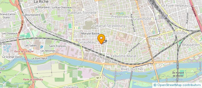 localisation de l'entreprise SCI CLOMATI  LA MEMBROLLE-SUR-CHOISILLE