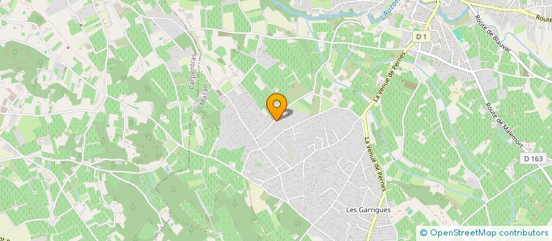 localisation de l'entreprise SCI CLOS ADEM  MAZAN