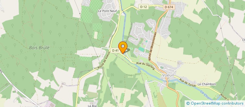 localisation de l'entreprise SCI CLOS CHARREAU à VŒUIL-ET-GIGET