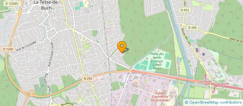 localisation de l'entreprise SCI CLOS D'ALBY à LA TESTE-DE-BUCH