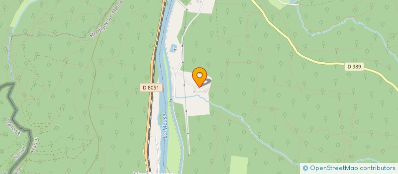 localisation de l'entreprise SCI CLOS DE JAMOTINE  VIREUX-WALLERAND