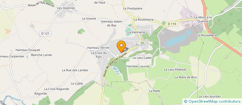 localisation de l'entreprise SCI CLOS DE LA CROIX  BRIX