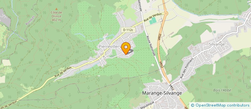 localisation de l'entreprise SCI CLOS DE LAMBANIE  PIERREVILLERS