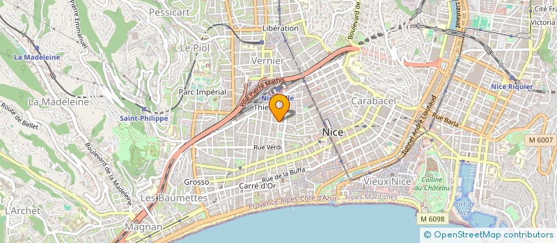 localisation de l'entreprise SCI CLOS DES AMAZONES à NICE