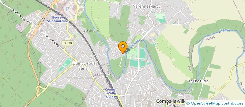 localisation de l'entreprise SCI CLOS DES CHEVREUILS  VARENNES-JARCY