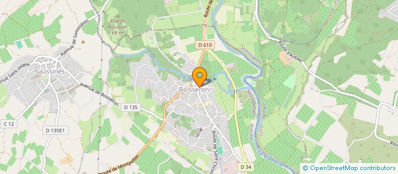 localisation de l'entreprise SCI CLOS DES DEUX FRERES  BOISSERON