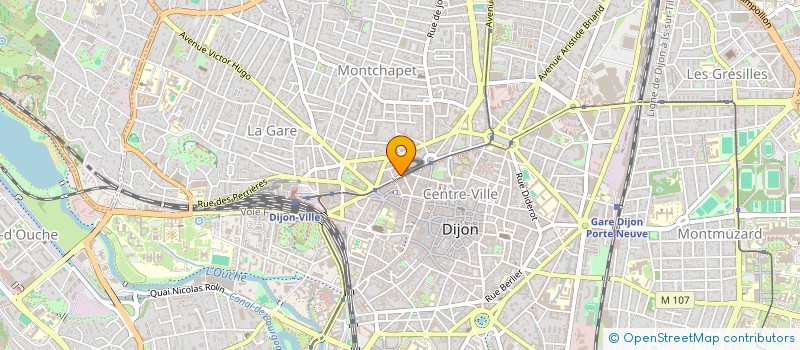 localisation de l'entreprise SCI CLOS DES GLYCINES à DIJON