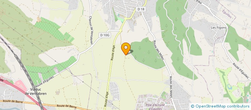 localisation de l'entreprise SCI CLOS DES RIVAUX  EGUILLES