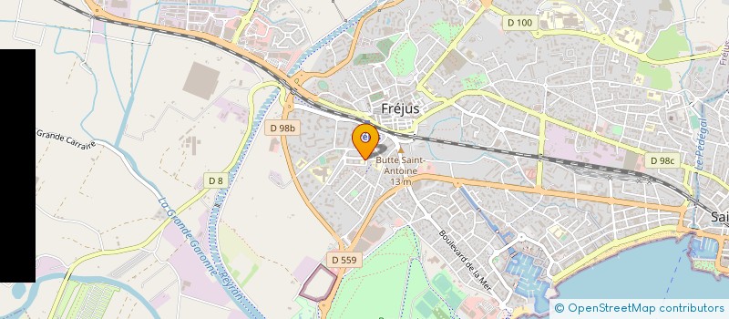 localisation de l'entreprise SCI CLOS DES ROSES à FREJUS