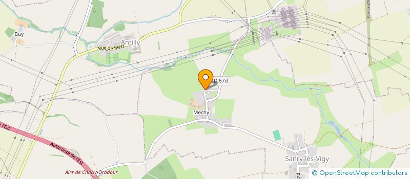 localisation de l'entreprise SCI CLOS DES VIGNES  VRY