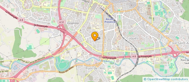 localisation de l'entreprise SCI CLOS DIGNE  AIX-EN-PROVENCE