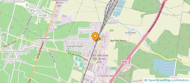 localisation de l'entreprise SCI CLOS DU CHAMBERTIN BONHEUR  GEVREY-CHAMBERTIN