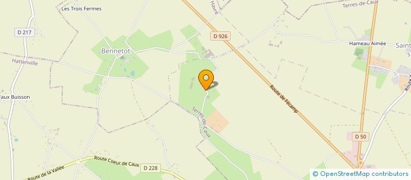 localisation de l'entreprise SCI CLOS DU HAMELET  TOUFFREVILLE-LA-CORBELINE