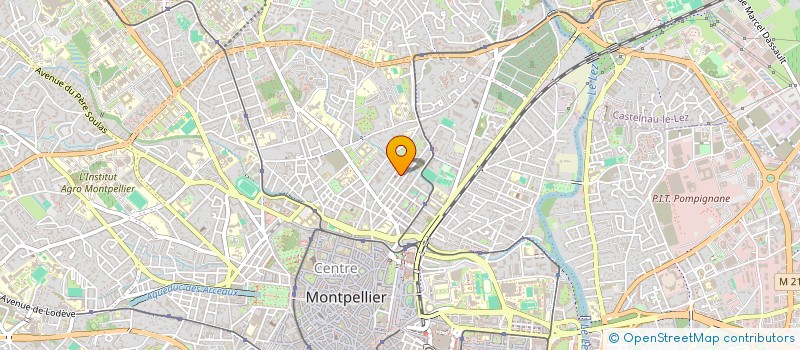 localisation de l'entreprise SCI CLOS DU LEVANT à MONTPELLIER