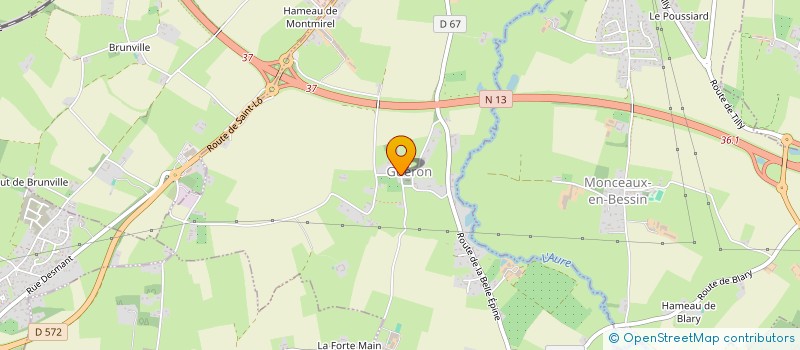 localisation de l'entreprise SCI CLOS DU PONT  VAUCELLES