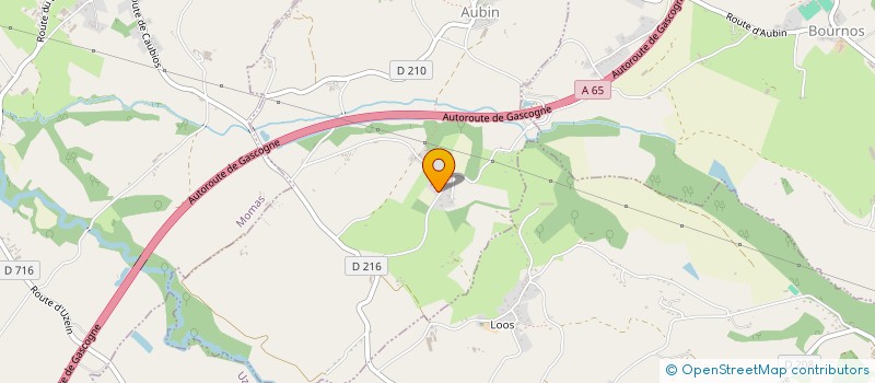 localisation de l'entreprise SCI CLOS DU REY  AUBIN