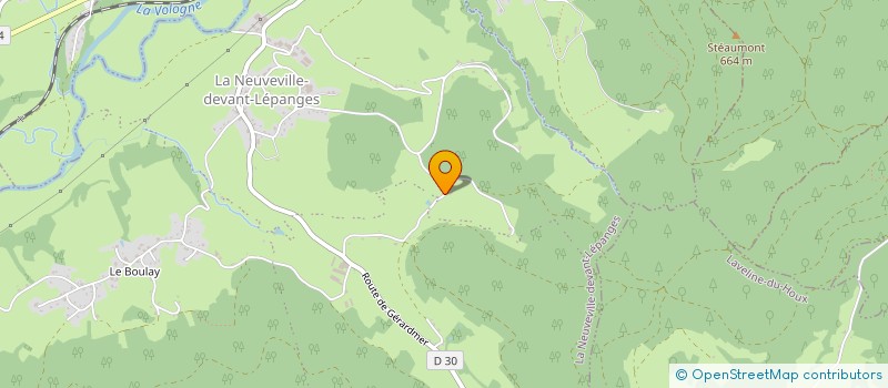 localisation de l'entreprise SCI CLOS FAYS  LA NEUVEVILLE-DEVANT-LEPANGES