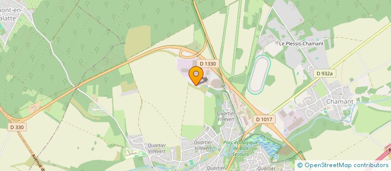 localisation de l'entreprise SCI CLOS GUIGNOT  SENLIS