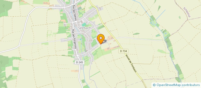 localisation de l'entreprise SCI CLOS JELEANE  SEEBACH