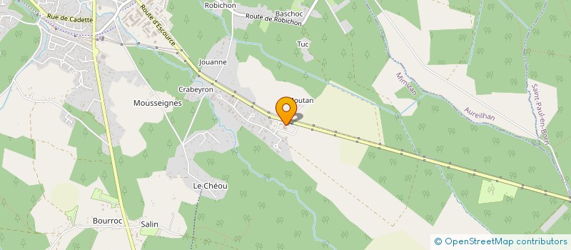 localisation de l'entreprise SCI CLOS LAND  MIMIZAN