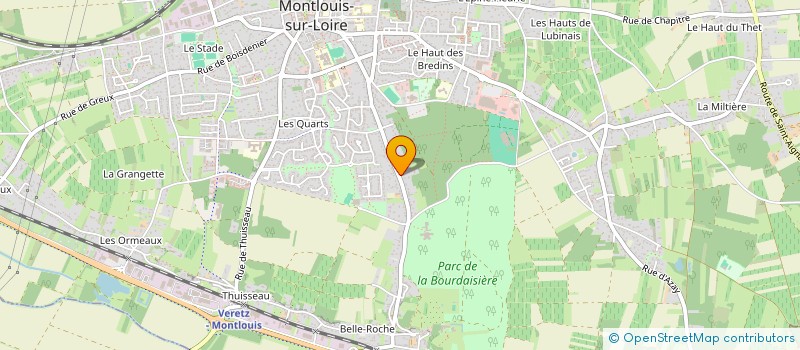 localisation de l'entreprise SCI CLOS LUMIERE à MONTLOUIS-SUR-LOIRE