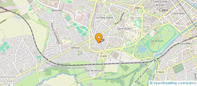 localisation de l'entreprise SCI CLOS MARGOT  CAEN