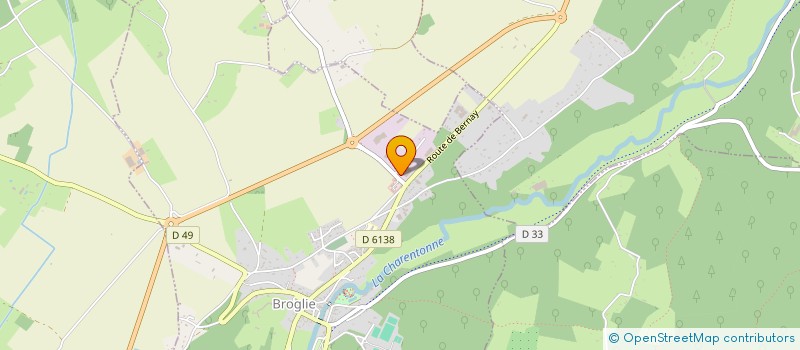 localisation de l'entreprise SCI CLOS MARLY  BROGLIE