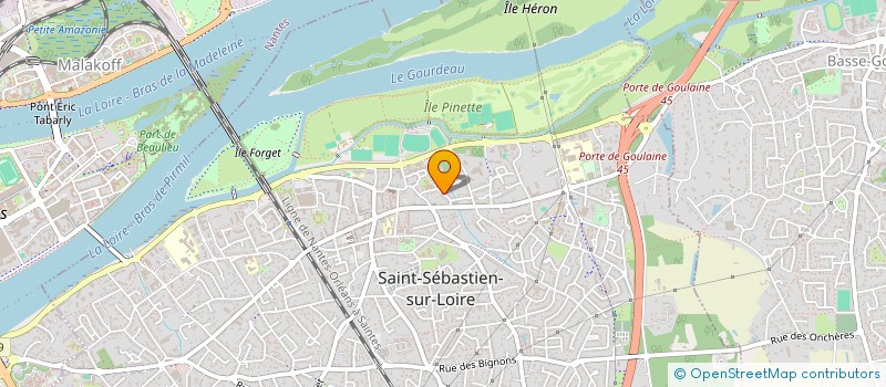 localisation de l'entreprise SCI CLOS-MATI à SAINT-SEBASTIEN-SUR-LOIRE