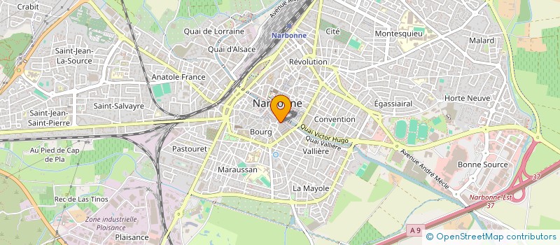 localisation de l'entreprise SCI CLOS NOTRE DAME à NARBONNE