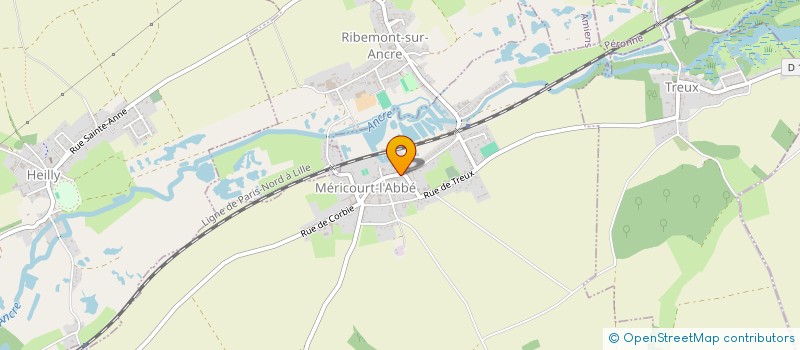 localisation de l'entreprise SCI CLOS POUJOL  CAYEUX-EN-SANTERRE